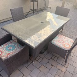 Patio Table With Chairs