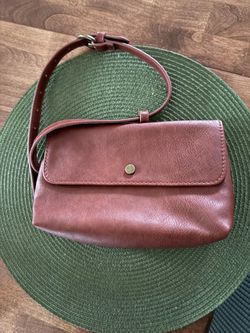 Brown Pouch purse ( faux)