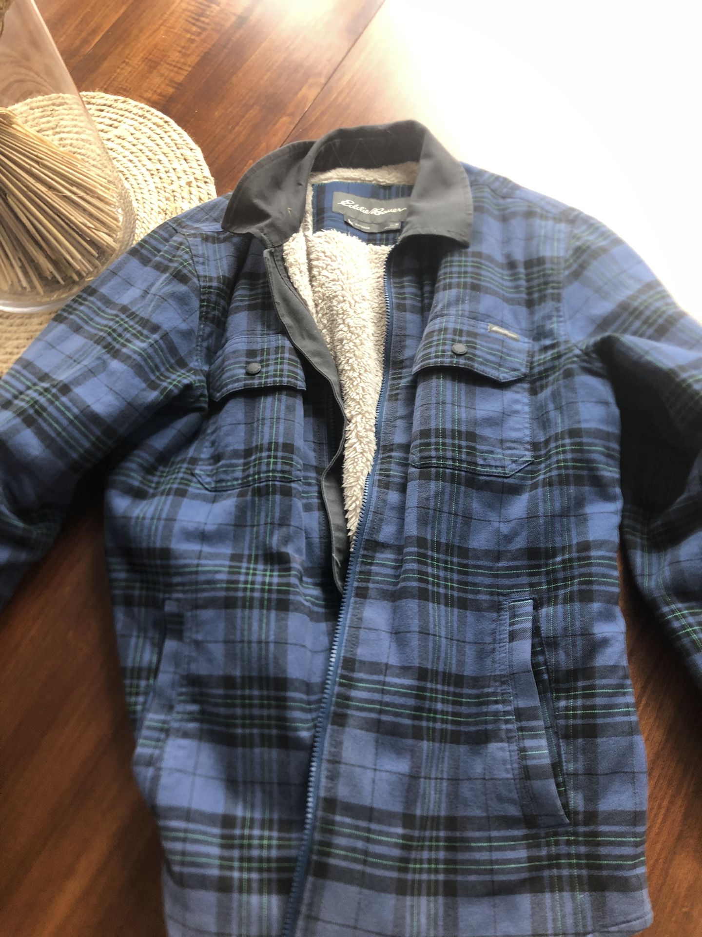 Eddie Bauer Medium Size Flannel Fleece