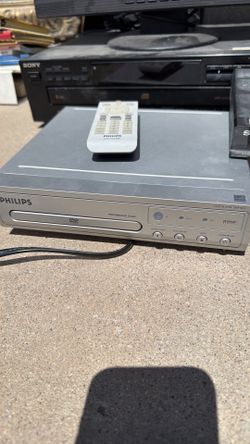 Phillips Dvd player + remote