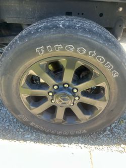 ram 2500 night edition rims 20”