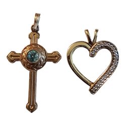 10K Yellow Gold Pendants