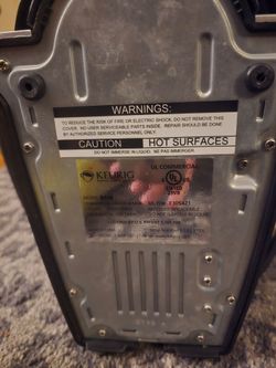 A Keurig coffee machine in great condition