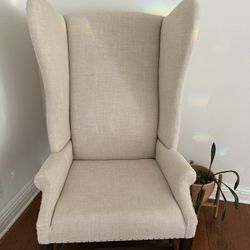 Restoration hardware English wing chair