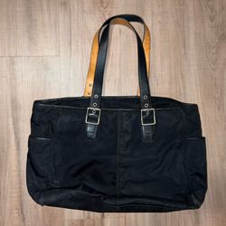Large Black COACH Purse, Shoulder Bag