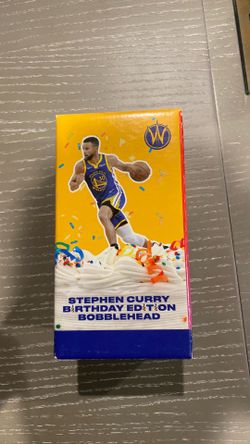 Stephen curry bobblehead birthday edition