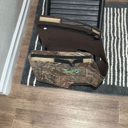 Pet Ramp  For Dogs And A Hunting Vested For Lab