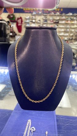 14kt Solid Rope Chain