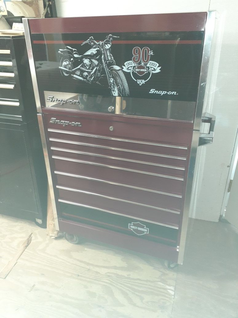Harley Davidson Snap on toolbox