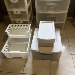 Plastic Storage Containers- All for One Price