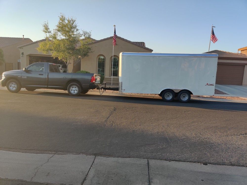 Enclosed trailer 16x8