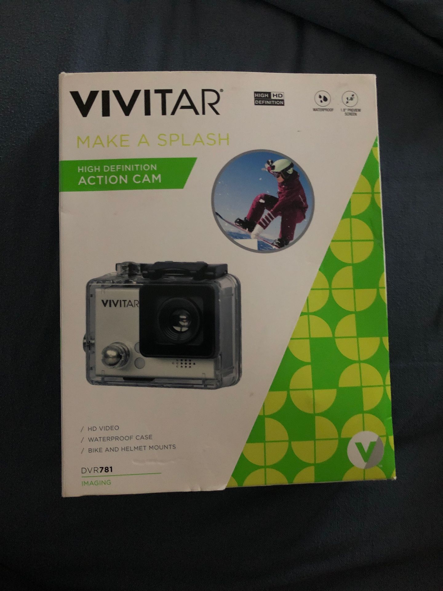 Vivitar action waterproof camera