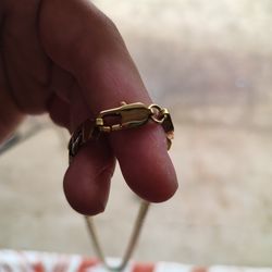 Stainless Steel Gold Chain 