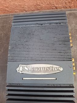 AMPLIFICADOR AMPLIFIER US ACOUSTIK 2 CHANELS GOOD CONDICIÓN ABLO ESPAÑOL