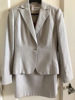 Calvin Klein skirt suit size 2