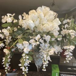 Large Glass Flower Arrangements 