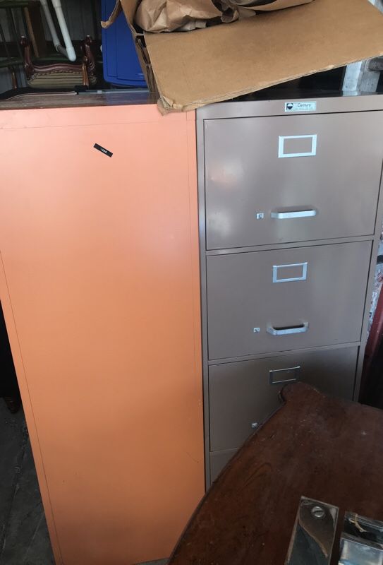 Four Drawer File Cabinets (Sold Separately)