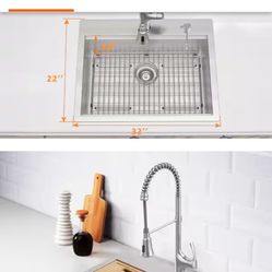 Glacier Bay 18 Gauge Stainless Steel Kitchen Sink