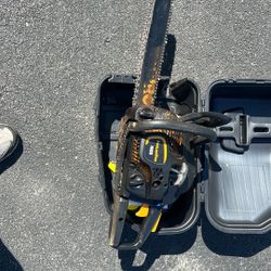 Chain Saw. Works When it Wants To