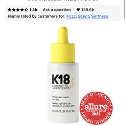 K18 Repair Oil 