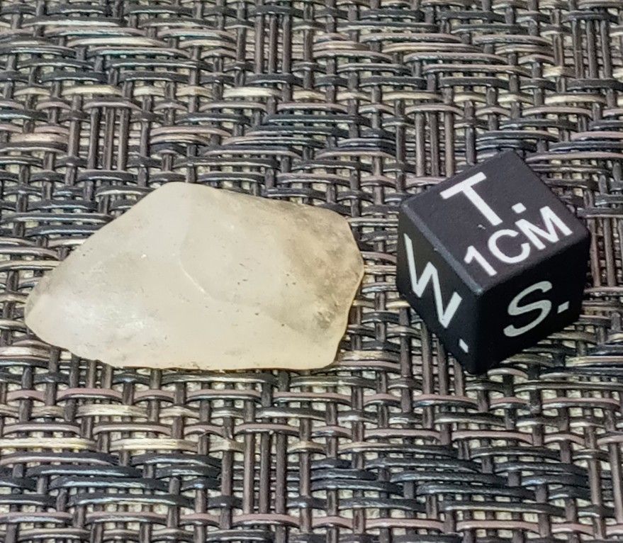 Translucent Libyan Desert Comet/Meteorite Impactite/Tektite Glass 3.12 grams good for jewelry piece
