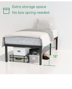 Twin XL Bed With Mattress