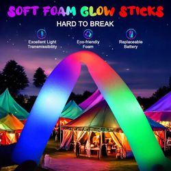 Party Foam Glow Sticks. 120 Count