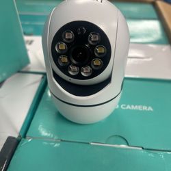 2 Pack 1296P Indoor Security Camera, WiFi Baby Monitor Pet Camera with App, Color Night Vision, Motion Detection, 2-Way Audio, Compatible with Alexa