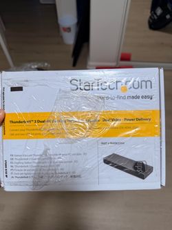 StarTech Thunderbolt 3 Dual 4K Docking Station