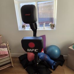 BAS UFC Body Action System - Fully Adjustable Punching & Kicking Pads - Martial Arts Training: MMA, Boxing, Karate, Muay Thai & More!