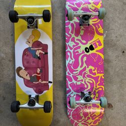 2 Good Condition Skateboards.