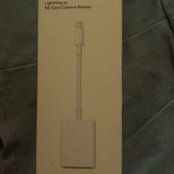 Apple Lightning To Sd Card Camera Reader