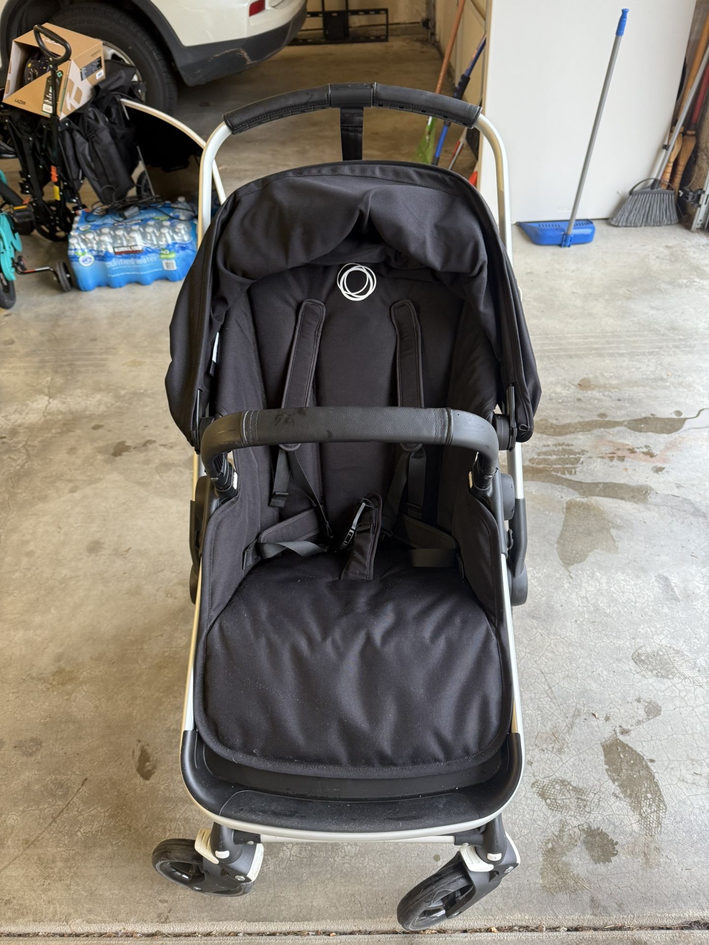 uppababy minu with car seat Duo Double Stroller + ARIA V2 Infant Bundle COLOR:FIRE TIGER Motorcycle Helmet Open Face or Cybex car seat carry all bag