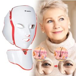 Colorful LED Beauty Facial Mask for skin rejuvenation and anti-aging Light Therapy