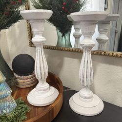 Wooden Candle Holder 