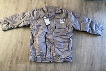 Men's Crud FR RPS Insulated Parka Coat Jacket HP596-GRY Size Large New With Tags