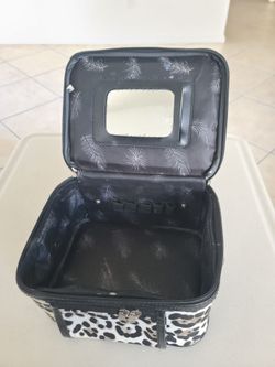 Leopard Print Animal Make Up Case Travel Bag Storage