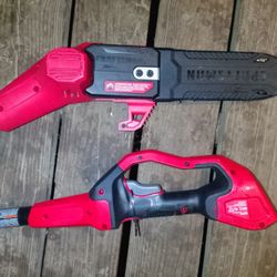 Craftsman Cordless Angled Blade Pole Saw 