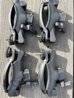 LOT DE 4 rouleaux de porte coulissante durables en acier inoxydable