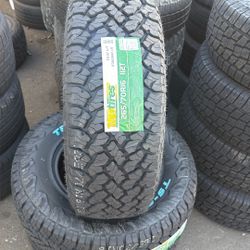 265/70/16 TBB All Terrain Tires Installed And Balanced / Instaladas Y Balanceadas 