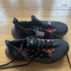 New Adidas X9000L4 [FW4910] Men Women Running Shoes Black/purple size 8