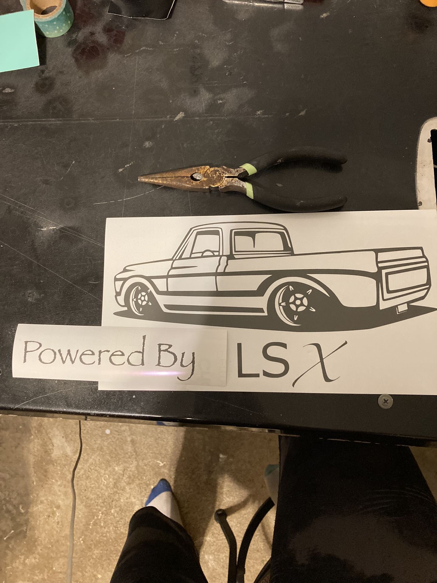 C10 Pickup LSX/ Vinyl Decal