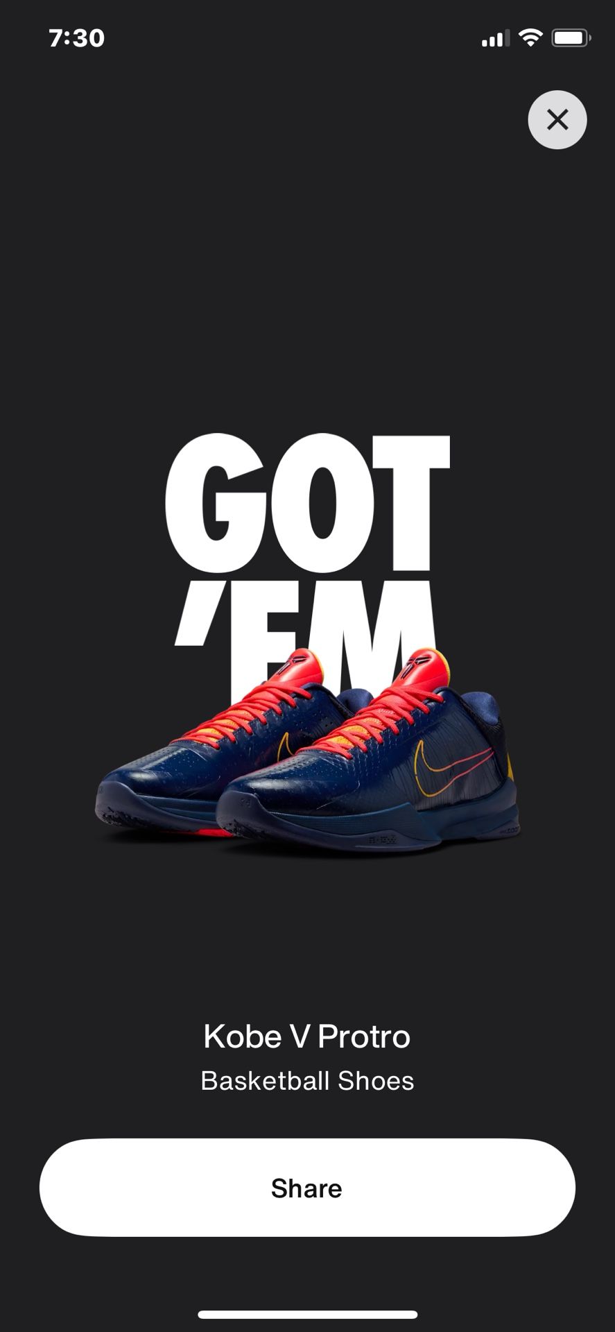 Kobe 5 ‘Indiana Fever’ Caitlin Clark