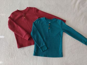 Toddler Henley Shirts 5T