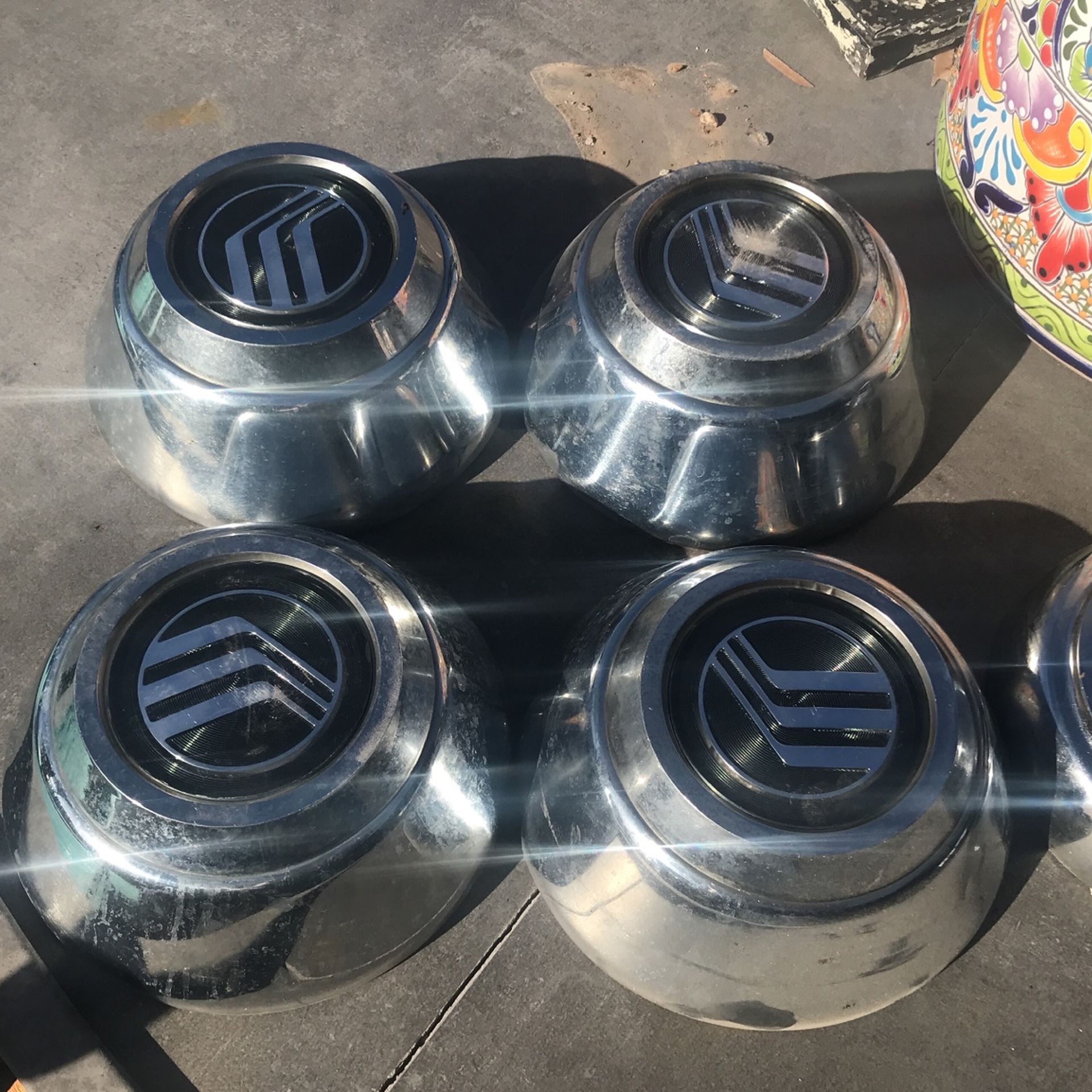 4 Center Caps for Ford Lincoln Mercury turbine style wheel GRAND MARQUIS CROWN VICTORIA AND TOWN CAR $40 For A Set Of 4 150.00 on eBay