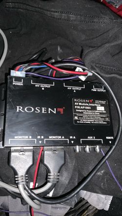 Rosen A/v Module Interface 