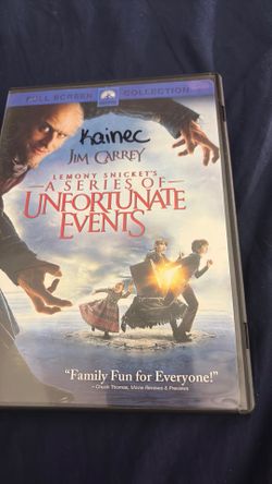 A series of unfortunate events