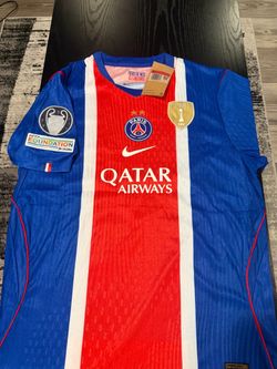 PSG Dembele home kit player version sizes L and M