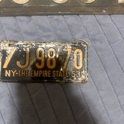 Vintage Plates From Michigan And Others 