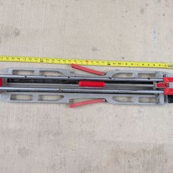 RUBI Manual Tile Cutter (approx. 24–26”)